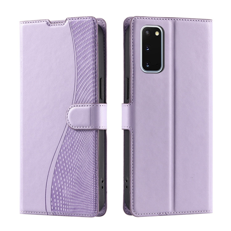 Voltage Ultra-thin Dot Leather Phone Case, For Samsung Galaxy S21 FE 5G, For Samsung Galaxy S21 5G, For Samsung Galaxy S21+ 5G, For Samsung Galaxy S21 Ultra 5G, For Samsung Galaxy S20 Ultra, For Samsung Galaxy S20