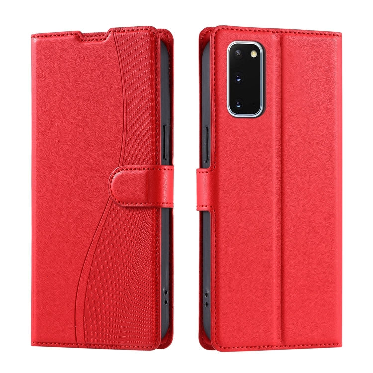 Voltage Ultra-thin Dot Leather Phone Case, For Samsung Galaxy S21 FE 5G, For Samsung Galaxy S21 5G, For Samsung Galaxy S21+ 5G, For Samsung Galaxy S21 Ultra 5G, For Samsung Galaxy S20 Ultra, For Samsung Galaxy S20