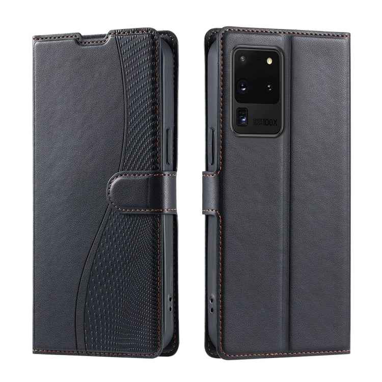 Voltage Ultra-thin Dot Leather Phone Case, For Samsung Galaxy S21 FE 5G, For Samsung Galaxy S21 5G, For Samsung Galaxy S21+ 5G, For Samsung Galaxy S21 Ultra 5G, For Samsung Galaxy S20 Ultra, For Samsung Galaxy S20