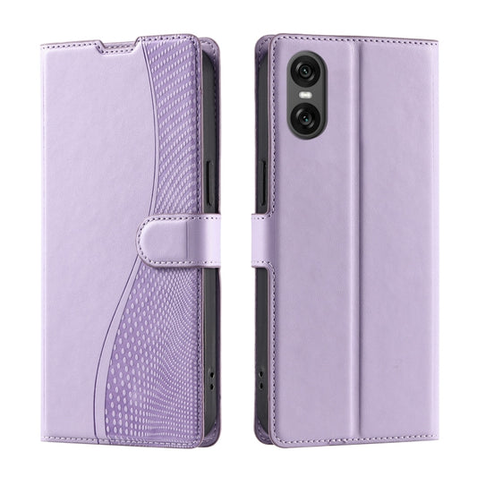 Voltage Ultra-thin Dot Leather Phone Case, For Sony Xperia 10 VI, For Sony Xperia 1 VI, For Sony Xperia 5 VI, For Sony Xperia 1 V, For Sony Xperia 10 V, For Sony Xperia 5 IV