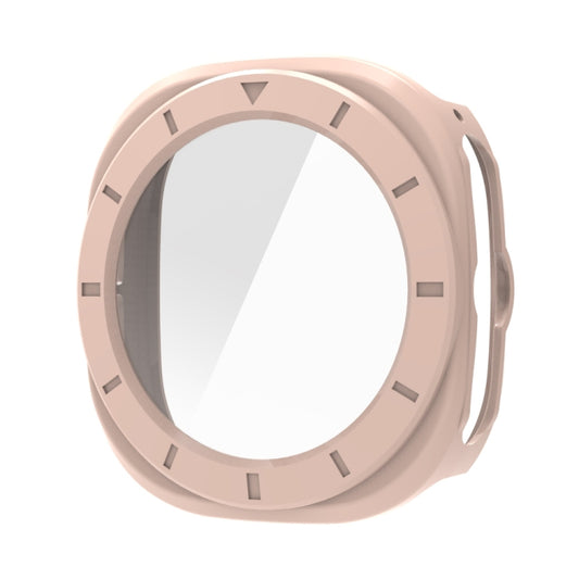 Tempered Glass Film Integrated PC Watch Protective Cover, For Samsung Galaxy Watch Ultra 47mm / Ultra 2025