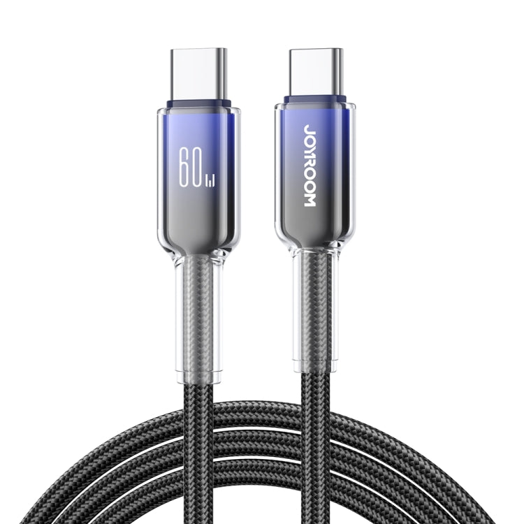 JOYROOM S-A42 Crystal Clear Series Fast Charging Data Cable, Length: 1.2m, Type-C to Type-C Cable, Type-C to 8 Pin Cable, USB to Type-C Cable, USB to 8 Pin Cable