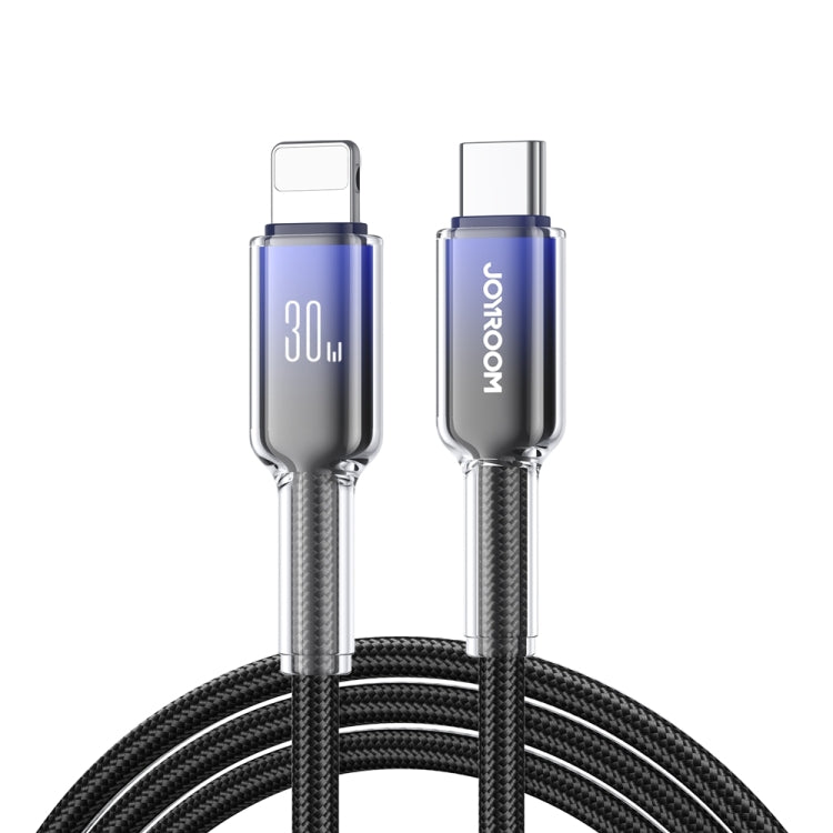 JOYROOM S-A42 Crystal Clear Series Fast Charging Data Cable, Length: 1.2m, Type-C to Type-C Cable, Type-C to 8 Pin Cable, USB to Type-C Cable, USB to 8 Pin Cable