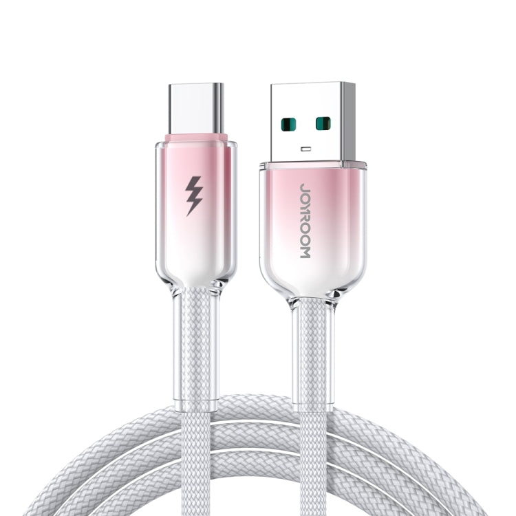 JOYROOM S-A42 Crystal Clear Series Fast Charging Data Cable, Length: 1.2m, Type-C to Type-C Cable, Type-C to 8 Pin Cable, USB to Type-C Cable, USB to 8 Pin Cable