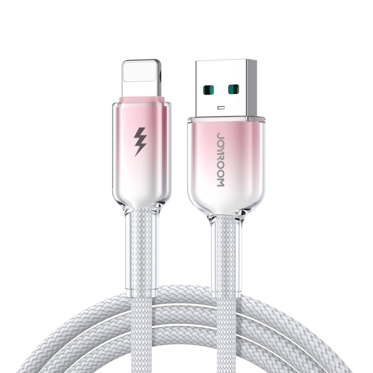 JOYROOM S-A42 Crystal Clear Series Fast Charging Data Cable, Length: 1.2m, Type-C to Type-C Cable, Type-C to 8 Pin Cable, USB to Type-C Cable, USB to 8 Pin Cable