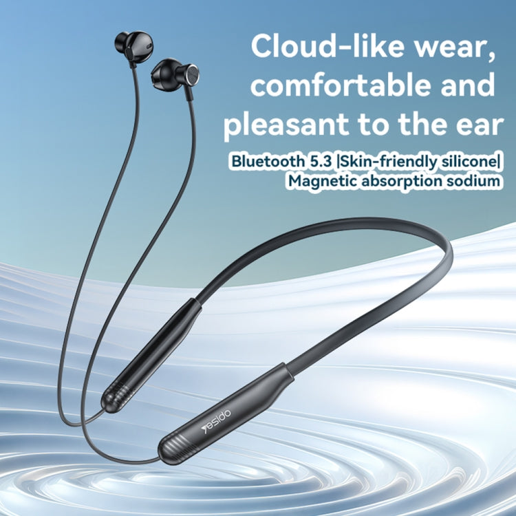 Yesido YSP20 Magnetic Neckband Wireless Bluetooth Earphone, YSP20