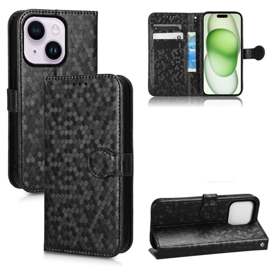 Honeycomb Dot Texture Leather Phone Case