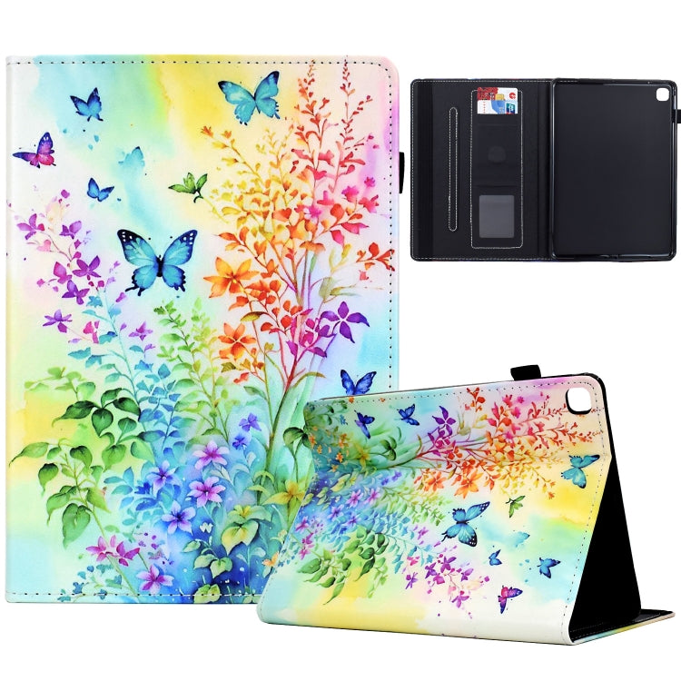 Painted Pattern Leather Tablet Case, For iPad Air 11 2024, For iPad Pro 11 2024, For iPad 10.9 2022, For iPad mini 2021, For iPad 10.2 2019