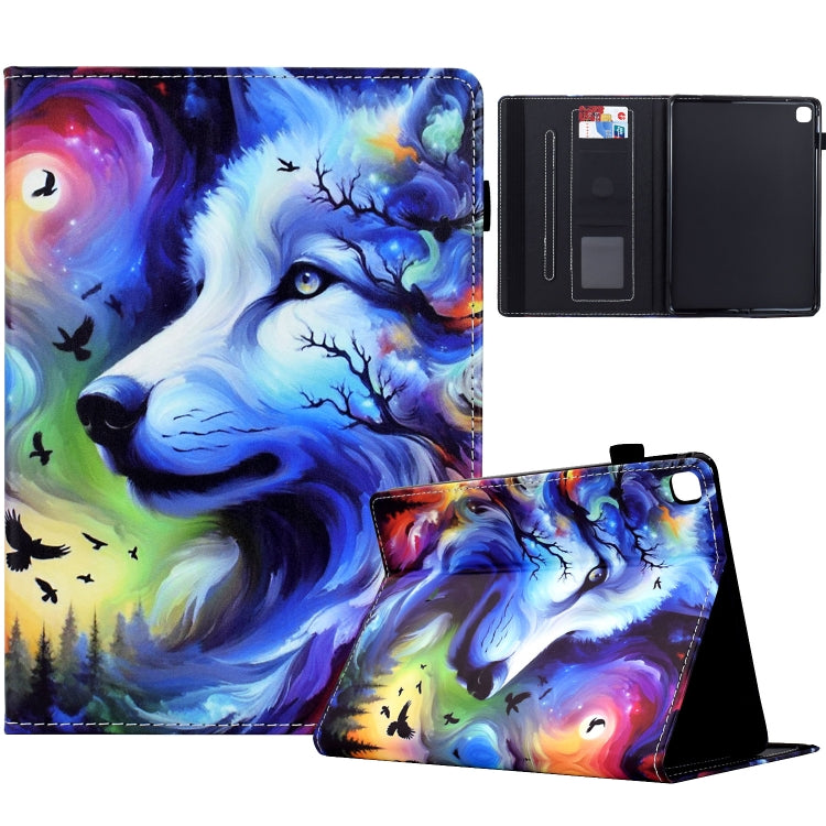 Painted Pattern Leather Tablet Case, For iPad Air 11 2024, For iPad Pro 11 2024, For iPad 10.9 2022, For iPad mini 2021, For iPad 10.2 2019