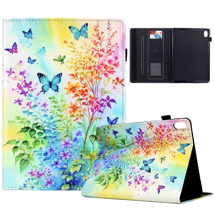 Painted Pattern Leather Tablet Case, For iPad Air 11 2024, For iPad Pro 11 2024, For iPad 10.9 2022, For iPad mini 2021, For iPad 10.2 2019