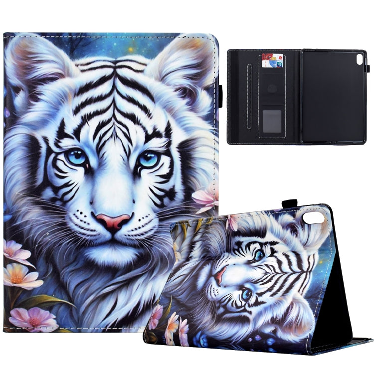 Painted Pattern Leather Tablet Case, For iPad Air 11 2024, For iPad Pro 11 2024, For iPad 10.9 2022, For iPad mini 2021, For iPad 10.2 2019