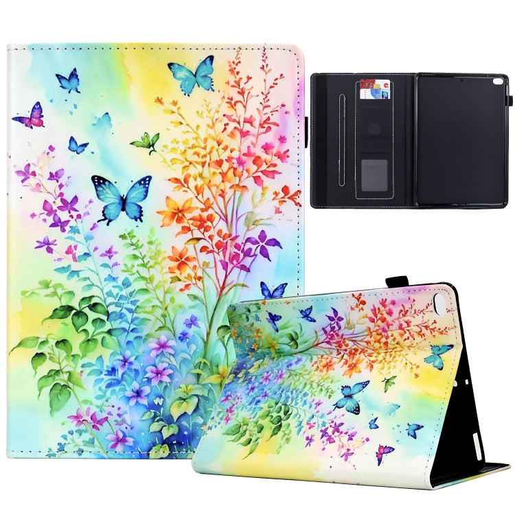 Painted Pattern Leather Tablet Case, For iPad mini 2019, For iPad 9.7 2017