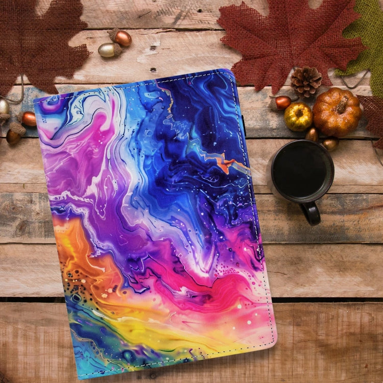 Painted Pattern Leather Tablet Case, For iPad mini 2019, For iPad 9.7 2017