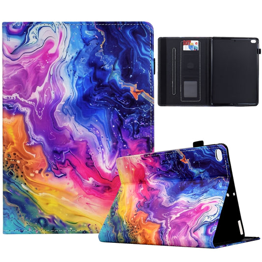 Painted Pattern Leather Tablet Case, For iPad mini 2019, For iPad 9.7 2017