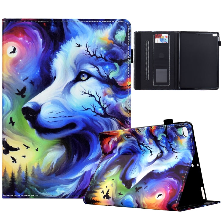 Painted Pattern Leather Tablet Case, For iPad mini 2019, For iPad 9.7 2017