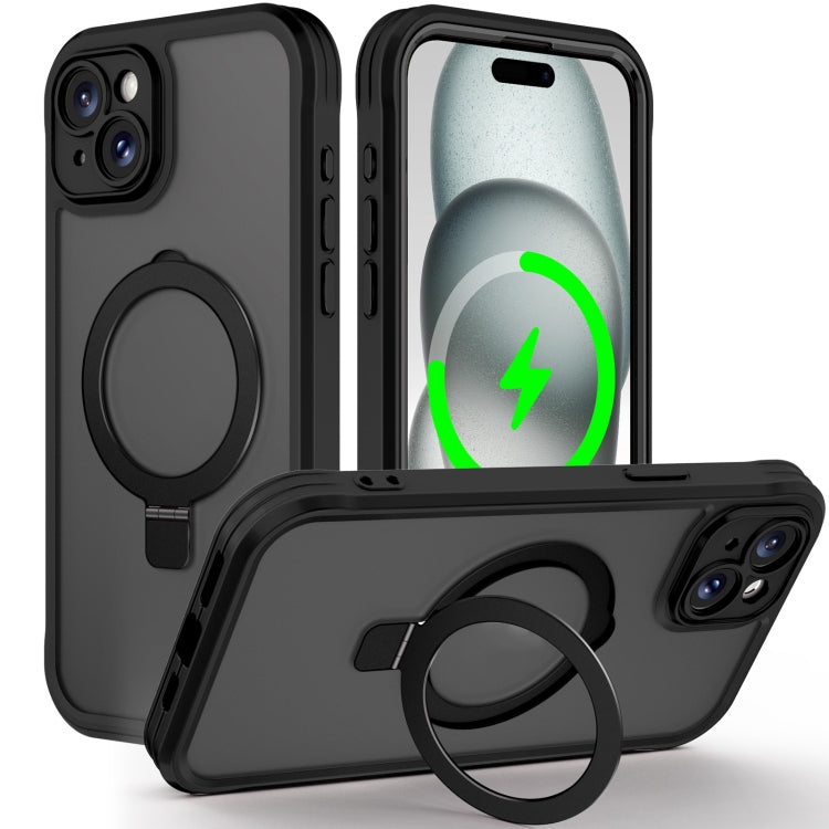 Skin Feel MagSafe Holder 360 Full Body Phone Case