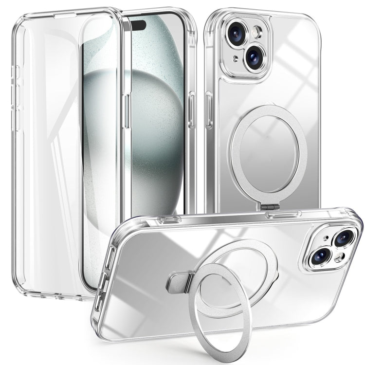 Skin Feel MagSafe Holder 360 Full Body Phone Case