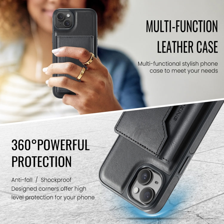 DG.MING MAGKING-K2 Series MagSafe RFID Card Bag Detachable Phone Case, For iPhone 13, For iPhone 12 / 12 Pro, For iPhone 12 Pro Max