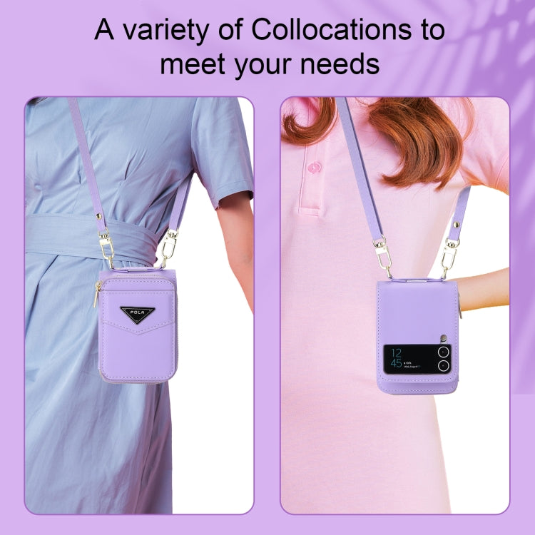 POLA Multi-Card Slots Zipper Wallet Phone Case