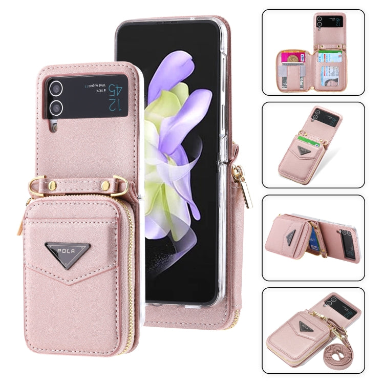 POLA Multi-Card Slots Zipper Wallet Phone Case