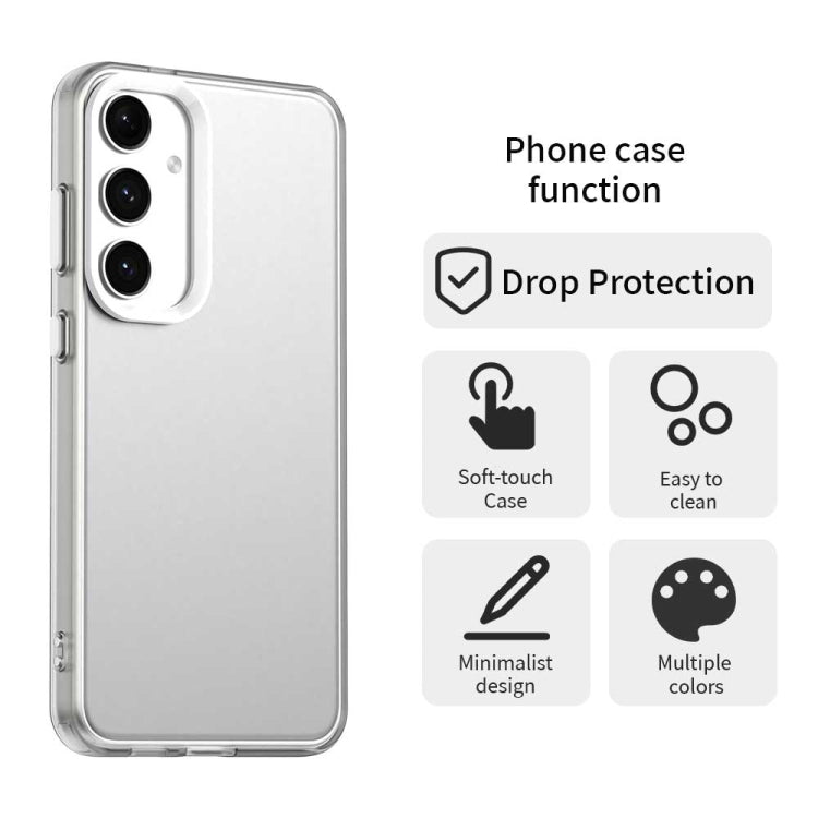 Candy PC Hybrid TPU Shockproof Phone Case, For Samsung Galaxy S25 5G, For Samsung Galaxy S25+ 5G, For Samsung Galaxy S25 Ultra 5G, For Samsung Galaxy S24 FE 5G