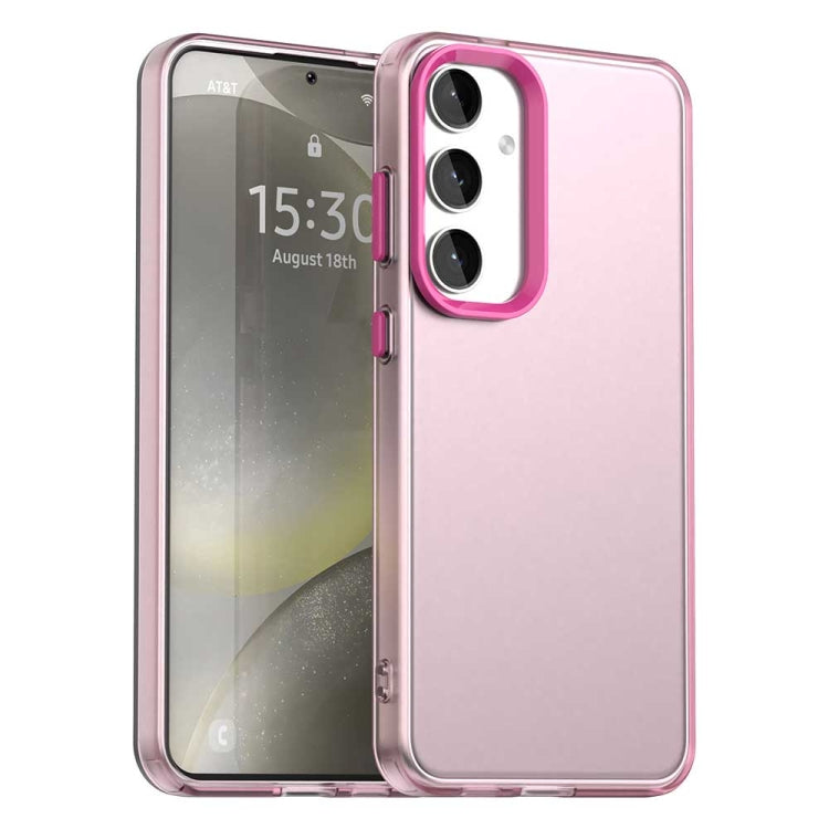 Candy PC Hybrid TPU Shockproof Phone Case, For Samsung Galaxy S25 5G, For Samsung Galaxy S25+ 5G, For Samsung Galaxy S25 Ultra 5G, For Samsung Galaxy S24 FE 5G