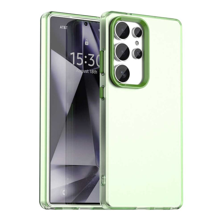 Candy PC Hybrid TPU Shockproof Phone Case, For Samsung Galaxy S25 5G, For Samsung Galaxy S25+ 5G, For Samsung Galaxy S25 Ultra 5G, For Samsung Galaxy S24 FE 5G