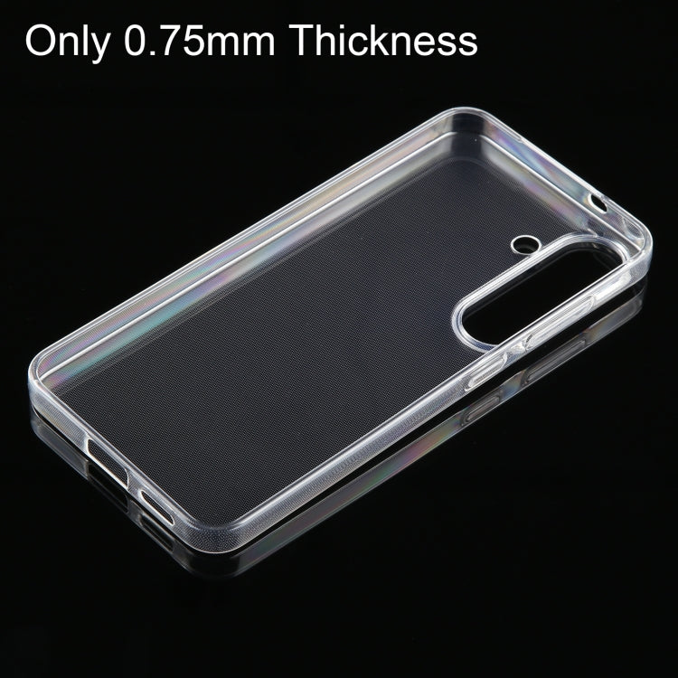 Ultra-thin Transparent TPU Phone Case, For Samsung Galaxy S25 5G, For Samsung Galaxy S25+ 5G, For Samsung Galaxy S24 FE 5G