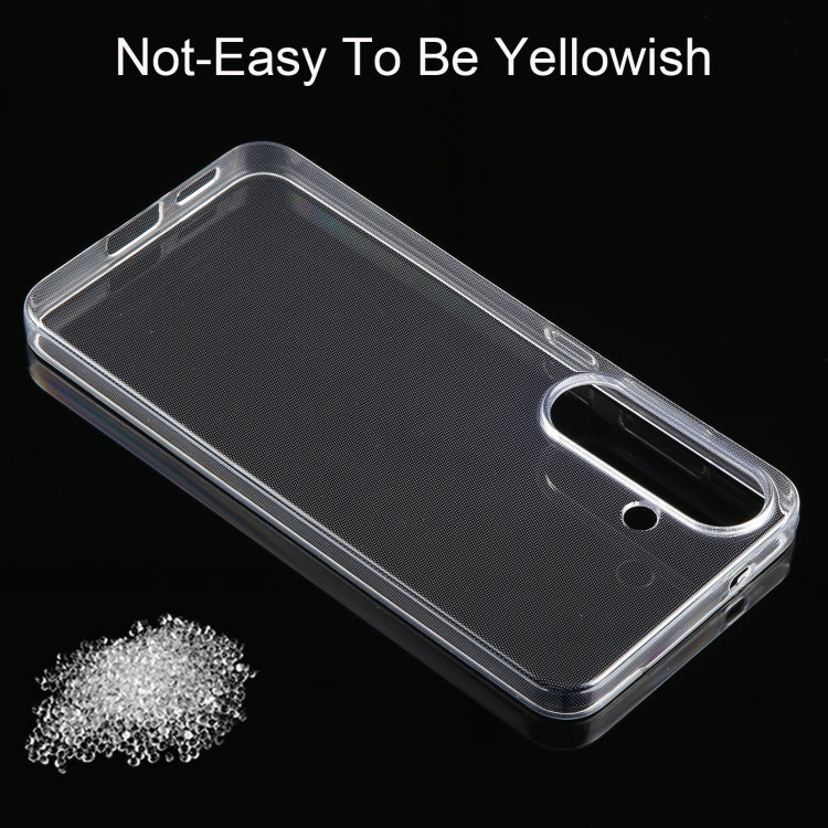 Ultra-thin Transparent TPU Phone Case, For Samsung Galaxy S25 5G, For Samsung Galaxy S25+ 5G, For Samsung Galaxy S24 FE 5G