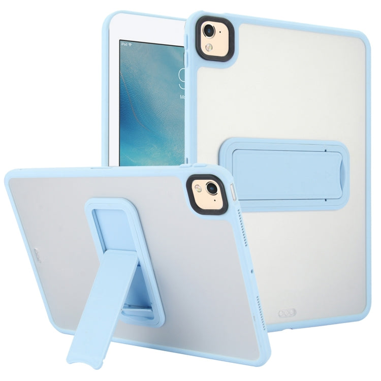 Skin Feel Holder PC Hybrid TPU Tablet Case, For iPad 10.2 2021 / 2020 / 2019, For iPad mini 5 / 4 7.9 inch, For iPad Pro 11 2018, For iPad 9.7 inch 2018 / 2017, For iPad Air 2 9.7, For iPad 4 / 3 / 2 9.7 inch