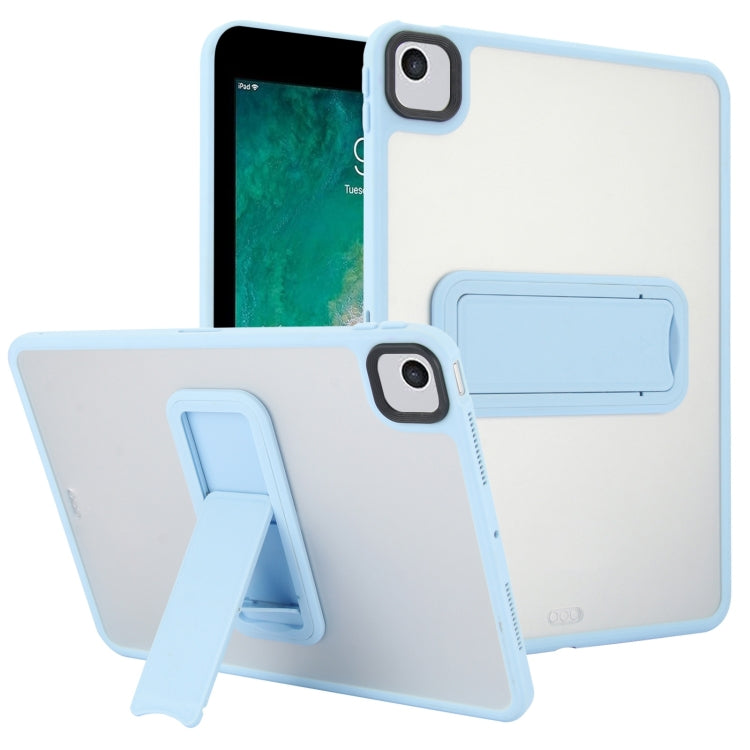 Skin Feel Holder PC Hybrid TPU Tablet Case, For iPad 10.2 2021 / 2020 / 2019, For iPad mini 5 / 4 7.9 inch, For iPad Pro 11 2018, For iPad 9.7 inch 2018 / 2017, For iPad Air 2 9.7, For iPad 4 / 3 / 2 9.7 inch