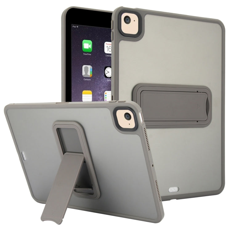 Skin Feel Holder PC Hybrid TPU Tablet Case, For iPad 10.2 2021 / 2020 / 2019, For iPad mini 5 / 4 7.9 inch, For iPad Pro 11 2018, For iPad 9.7 inch 2018 / 2017, For iPad Air 2 9.7, For iPad 4 / 3 / 2 9.7 inch