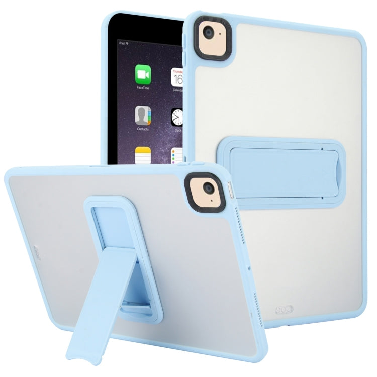 Skin Feel Holder PC Hybrid TPU Tablet Case, For iPad 10.2 2021 / 2020 / 2019, For iPad mini 5 / 4 7.9 inch, For iPad Pro 11 2018, For iPad 9.7 inch 2018 / 2017, For iPad Air 2 9.7, For iPad 4 / 3 / 2 9.7 inch