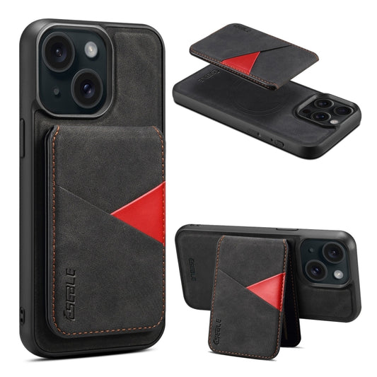 ESEBLE E2 Retro Texture Card Slots MagSafe RFID Leather Case, For iPhone 15 Plus / 14 Plus, For iPhone 15, For iPhone 14 / 13, For iPhone 14 Pro, For iPhone 14 Pro Max, For iPhone 13 Pro Max