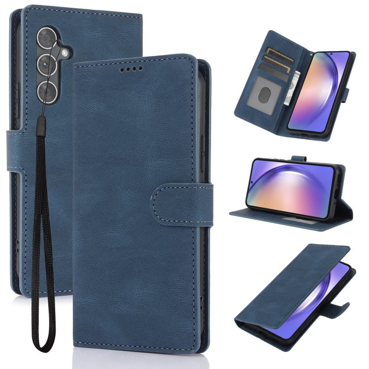 Fantasy Skin-feel Calfskin Texture Leather Phone Case, For Samsung Galaxy S24 5G, For Samsung Galaxy S23 FE 5G