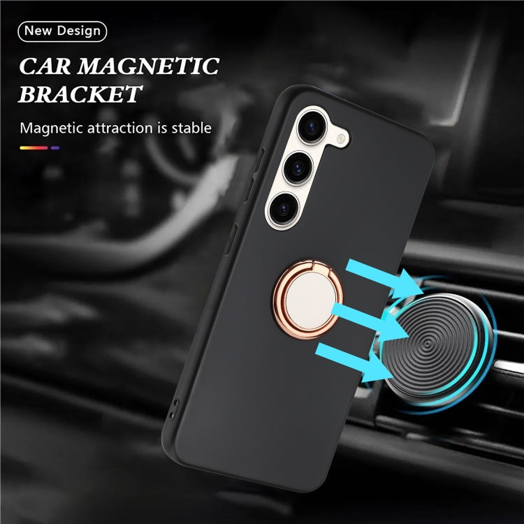 Matte Ring Holder TPU Phone Case, For Samsung Galaxy S23 5G, For Samsung Galaxy S20 FE, For Samsung Galaxy S22 Ultra 5G, For Samsung Galaxy S22+ 5G, For Samsung Galaxy S22 5G, For Samsung Galaxy S21 FE 5G, For Samsung Galaxy S21 5G