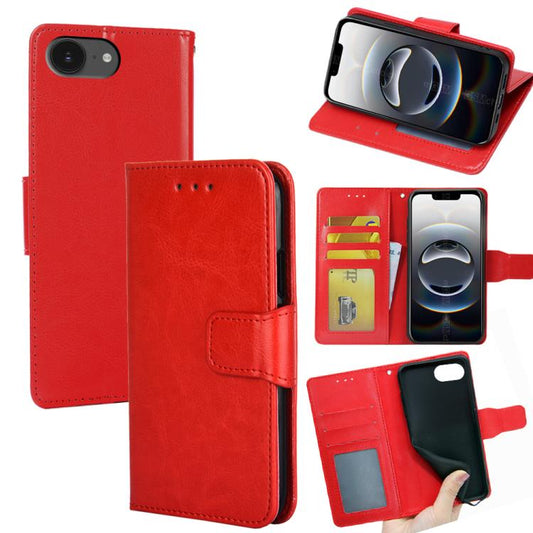 Crystal Texture Leather Phone Case, For iPhone 16e, For iPhone 16 Pro Max, For iPhone 16 Pro