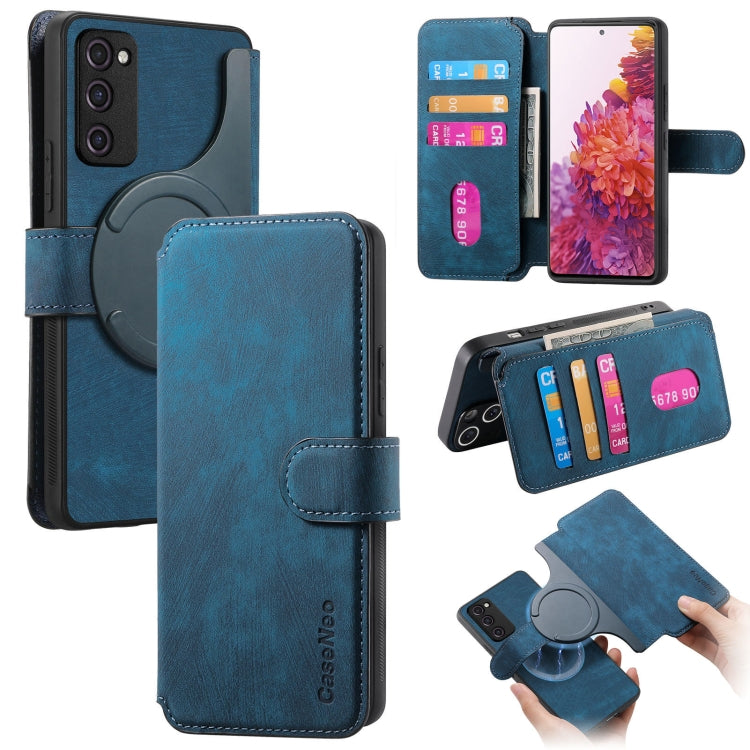 CaseNeo MagSafe RFID Anti-theft Retro Leather Phone Case