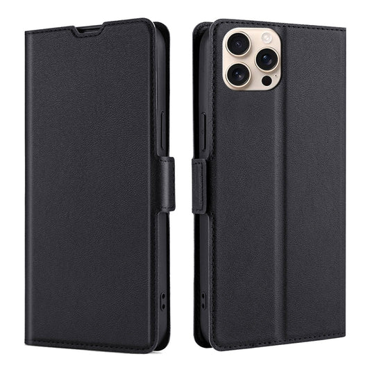 Ultra-thin Voltage Side Buckle Horizontal Flip Leather Phone Case