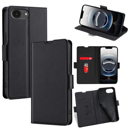 Ultra-thin Voltage Side Buckle Horizontal Flip Leather Phone Case, For iPhone 16e, For iPhone 16 Pro Max, For iPhone 16 Pro, For iPhone 16 Plus, For iPhone 16