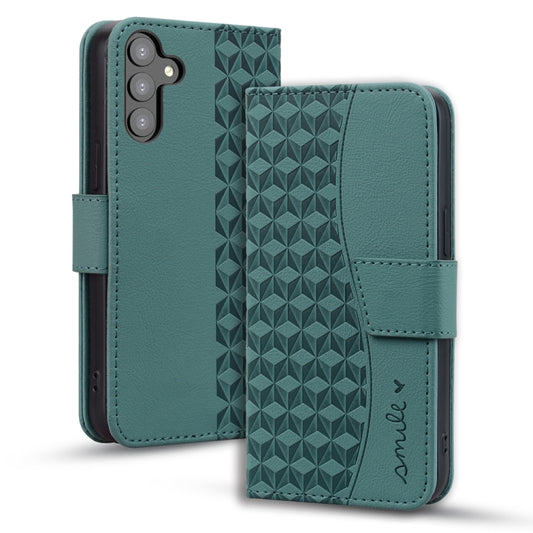 Diamond Buckle Leather Phone Case with Lanyard