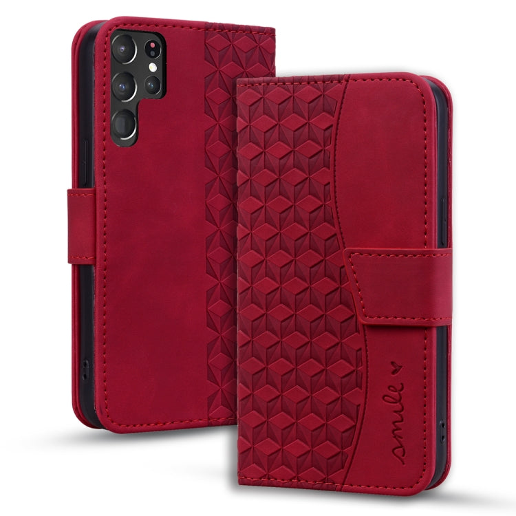 Diamond Buckle Leather Phone Case with Lanyard