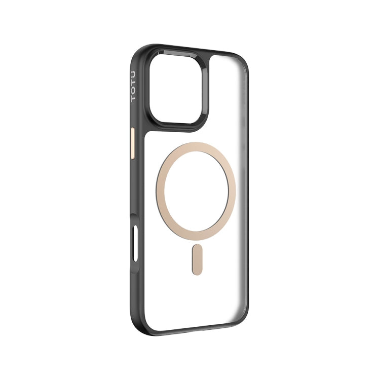 TOTU PC-7 Gold Shield Series Skin Feel MagSafe Magnetic Phone Case, For iPhone 16 Pro Max, For iPhone 16 Pro
