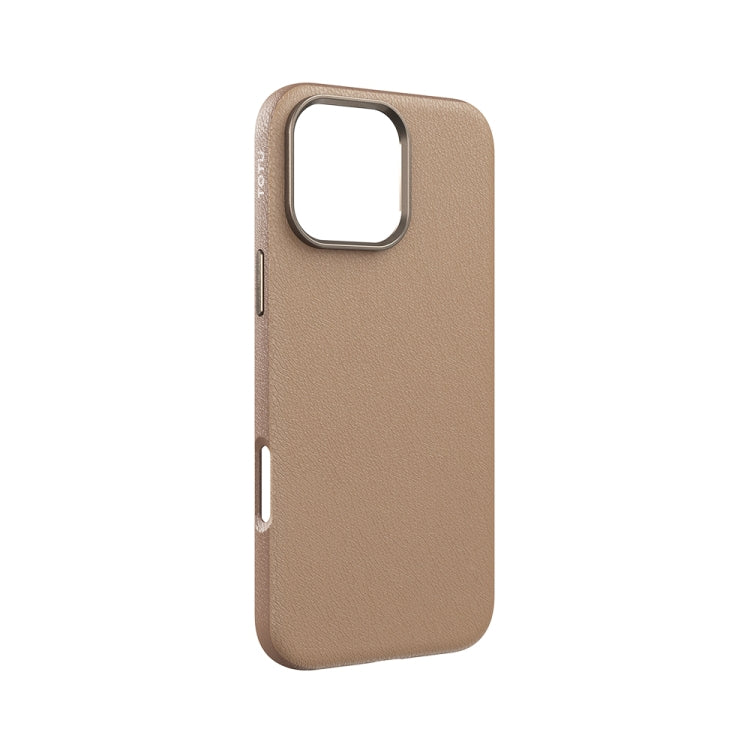 TOTU PC-17 Mulsanne Series Plain Leather MagSafe Magnetic Phone Case, For iPhone 16 Pro Max, For iPhone 16 Pro