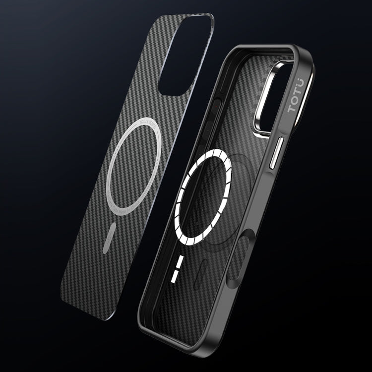 TOTU PC-30 Kevlar Textured MagSafe Magnetic Phone Case, For iPhone 16 Pro Max, For iPhone 16 Pro