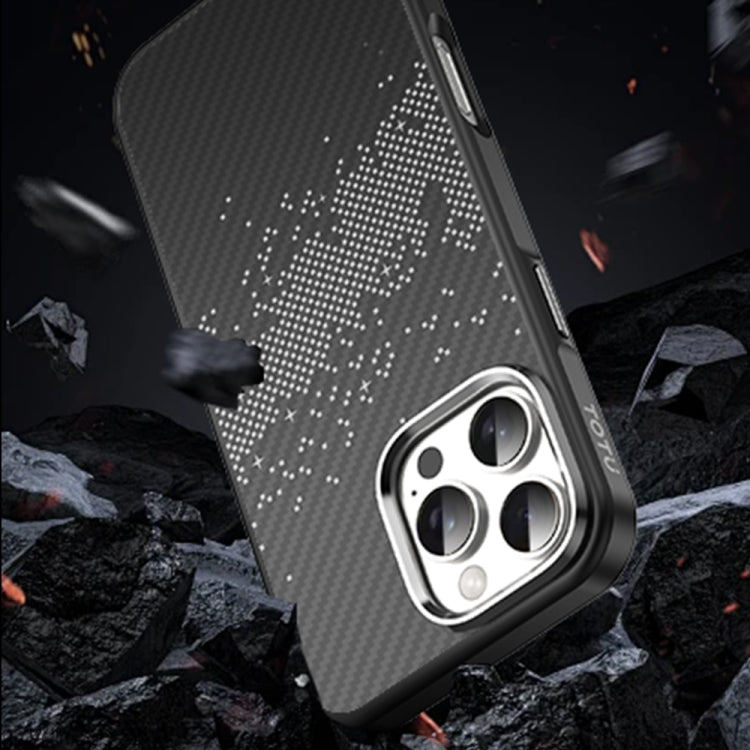TOTU PC-30 Kevlar Textured MagSafe Magnetic Phone Case, For iPhone 16 Pro Max, For iPhone 16 Pro