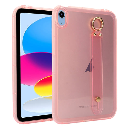 Wristband Holder PC Hybrid TPU Soft Tablet Case, For iPad 10th Gen 10.9 2022, For iPad Air 11 2024 / Air 11 2025, For iPad Air 13 2024 / Air 13 2025, For iPad mini 6 / mini 2024