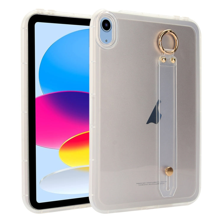 Wristband Holder PC Hybrid TPU Soft Tablet Case, For iPad 10th Gen 10.9 2022, For iPad Air 11 2024 / Air 11 2025, For iPad Air 13 2024 / Air 13 2025, For iPad mini 6 / mini 2024