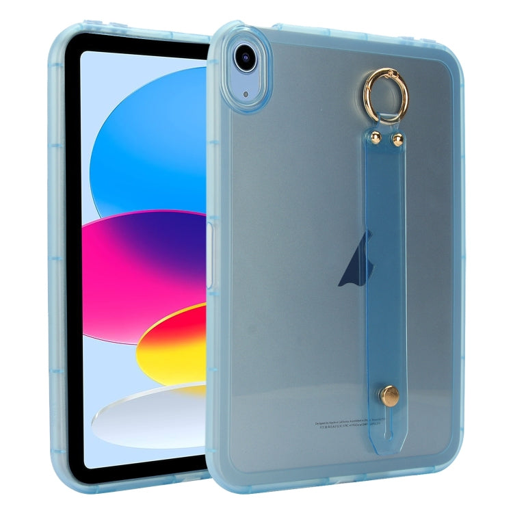 Wristband Holder PC Hybrid TPU Soft Tablet Case, For iPad 10th Gen 10.9 2022, For iPad Air 11 2024 / Air 11 2025, For iPad Air 13 2024 / Air 13 2025, For iPad mini 6 / mini 2024