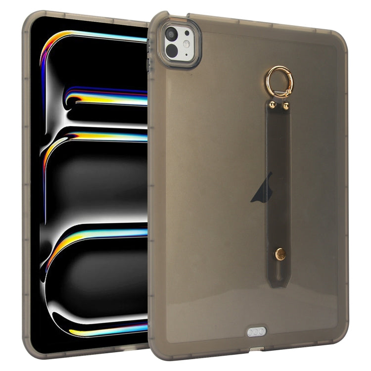 Wristband Holder PC Hybrid TPU Soft Tablet Case, For iPad Pro 13 2024, For iPad Pro 11 2024, For iPad Pro 12.9 2022 / 2021 / 2020, For iPad Pro 11 2022 / 2021 / 2020